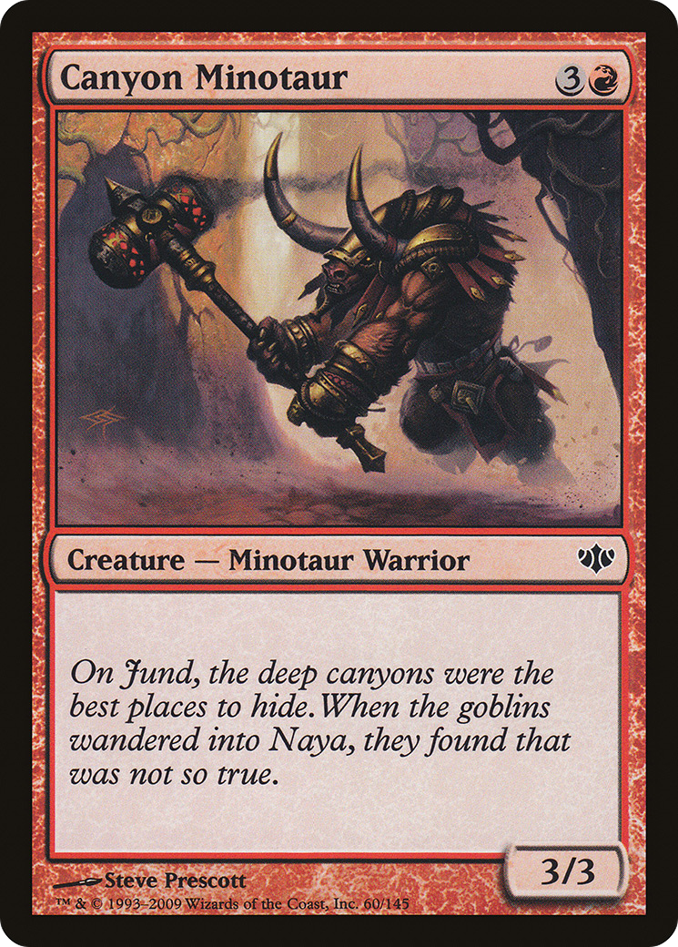 Canyon Minotaur (060) - Conflux