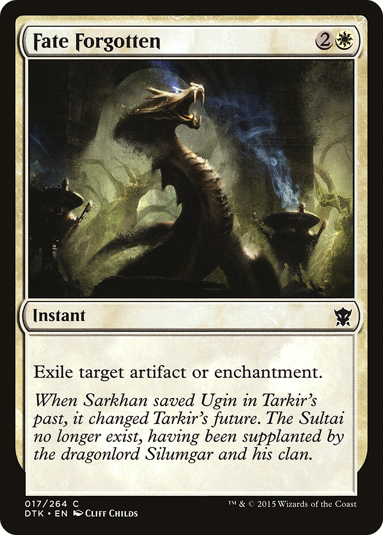 Fate Forgotten (017) Foil - Dragons of Tarkir