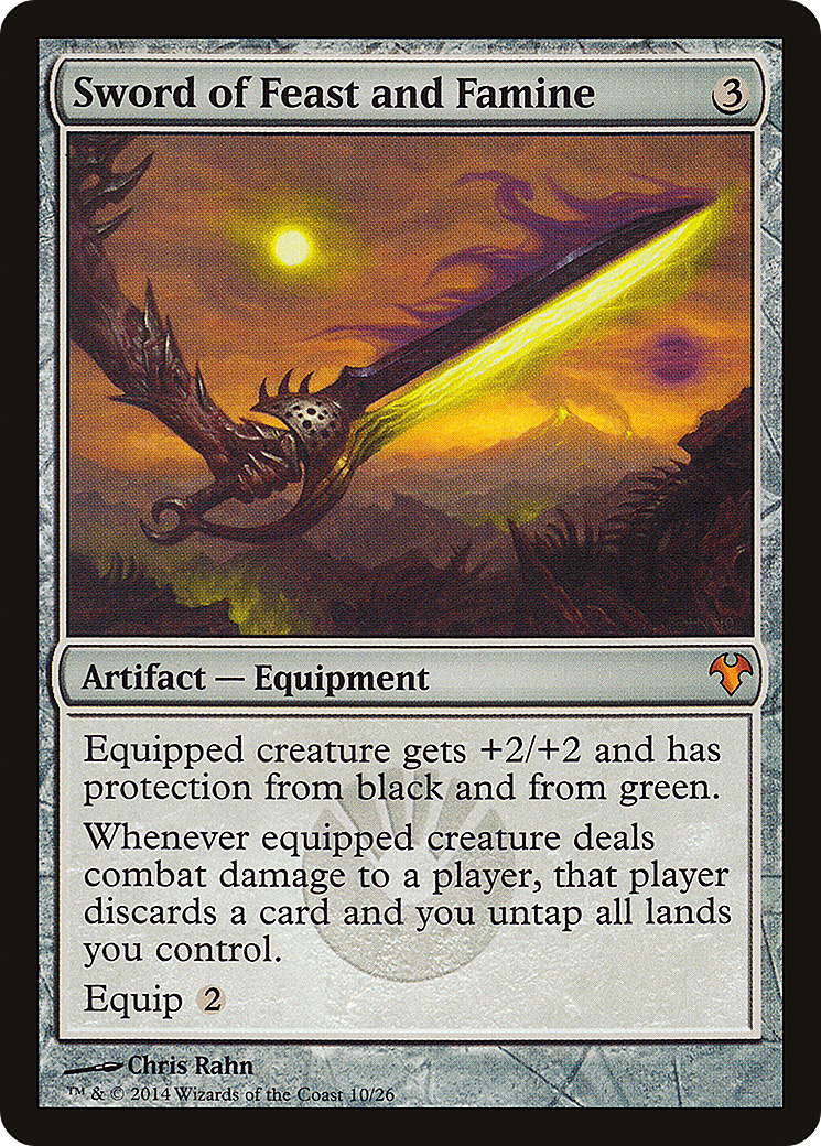 Sword of Feast and Famine (010) - Modern Event Deck 2014
