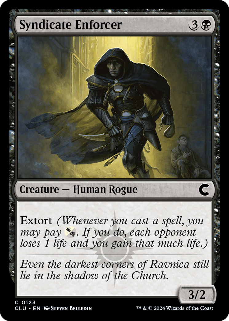 Syndicate Enforcer (123) - Ravnica: Clue Edition