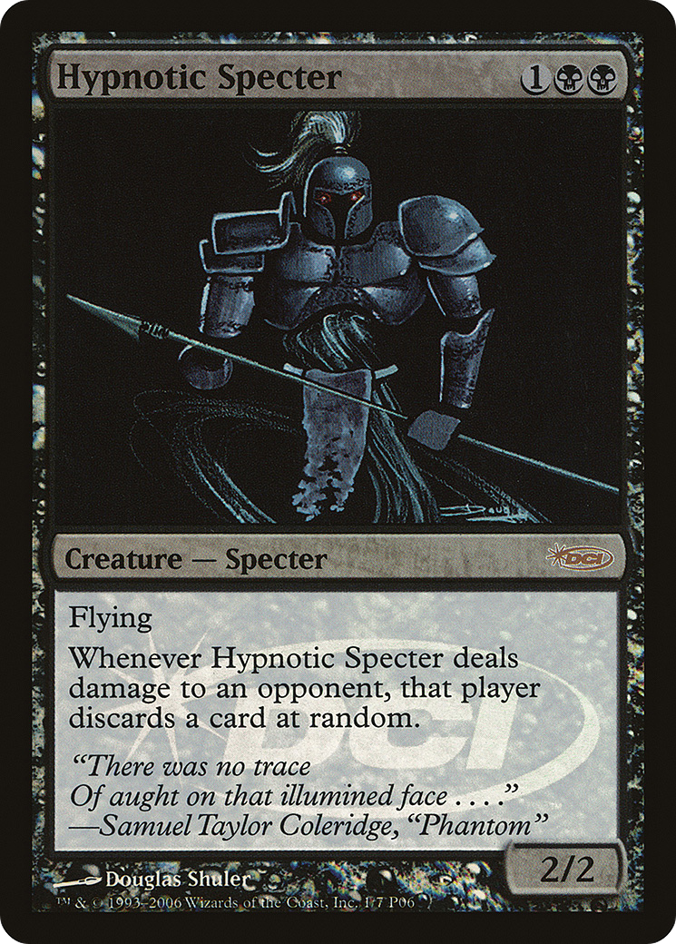 Hypnotic Specter (001) Foil - Magic Player Rewards 2006