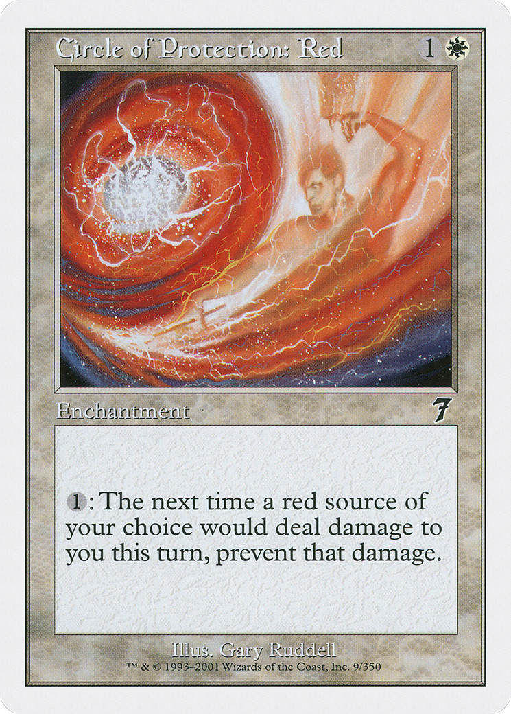 Circle of Protection: Red (009) - Seventh Edition