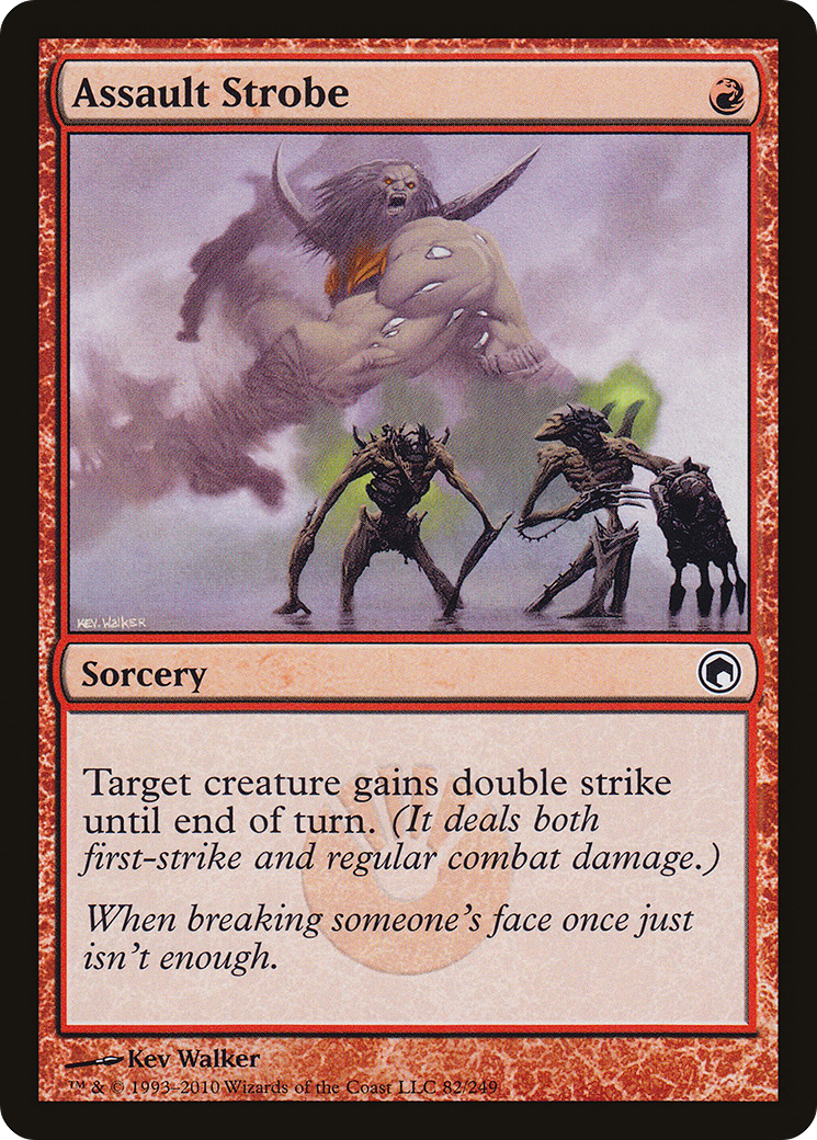 Assault Strobe (082) Foil - Scars of Mirrodin