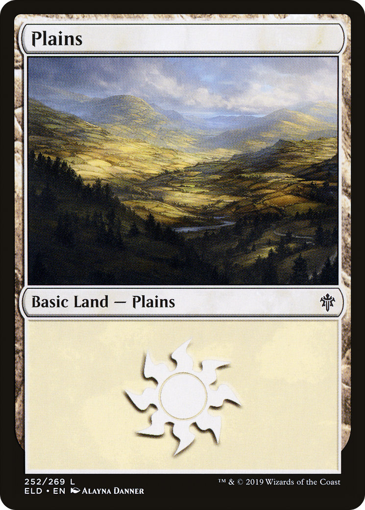 Plains (252) - Throne of Eldraine
