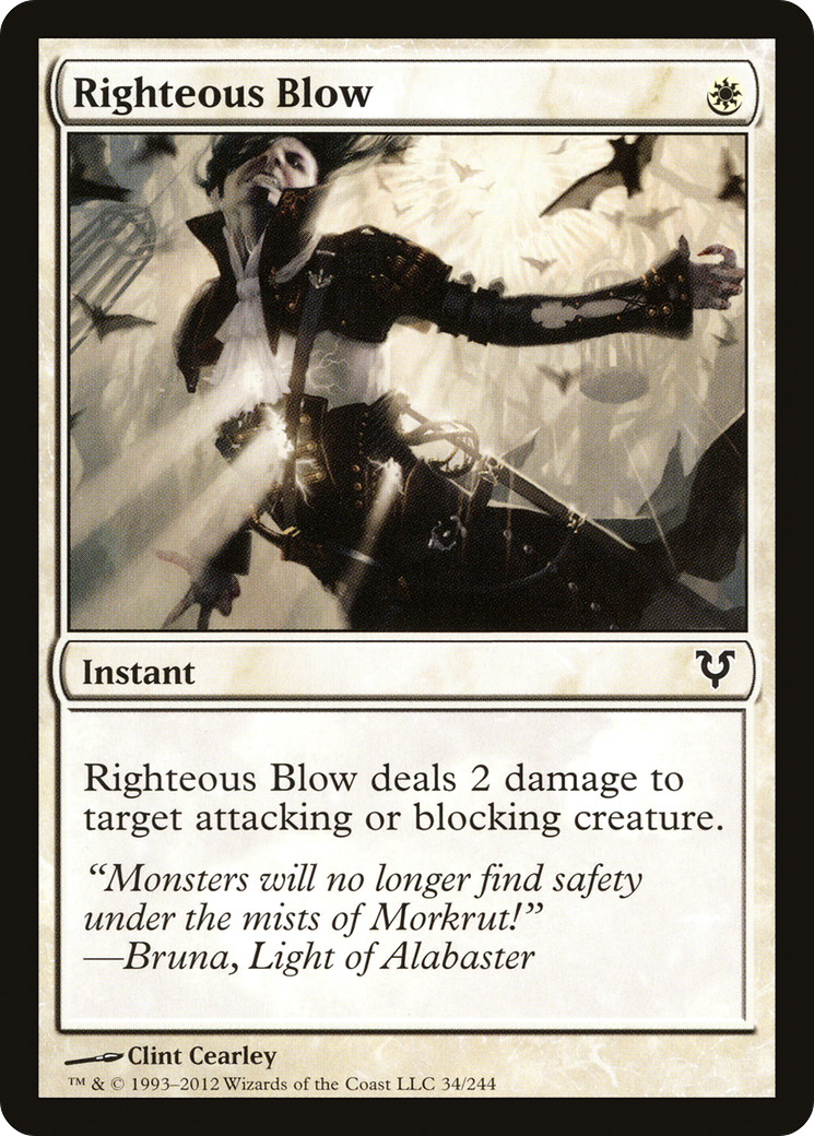 Righteous Blow (034) - Avacyn Restored