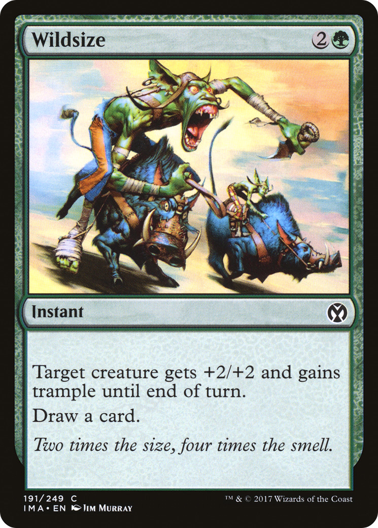 Wildsize (191) Foil - Iconic Masters