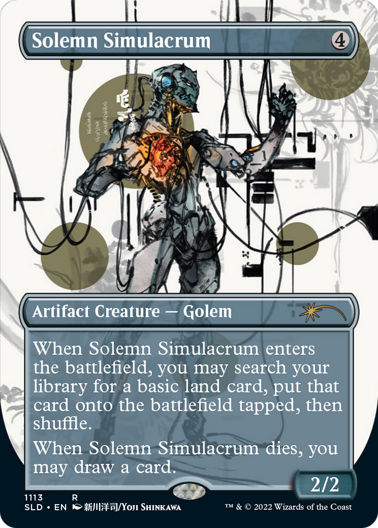 Solemn Simulacrum (1113) Foil - Secret Lair Drop