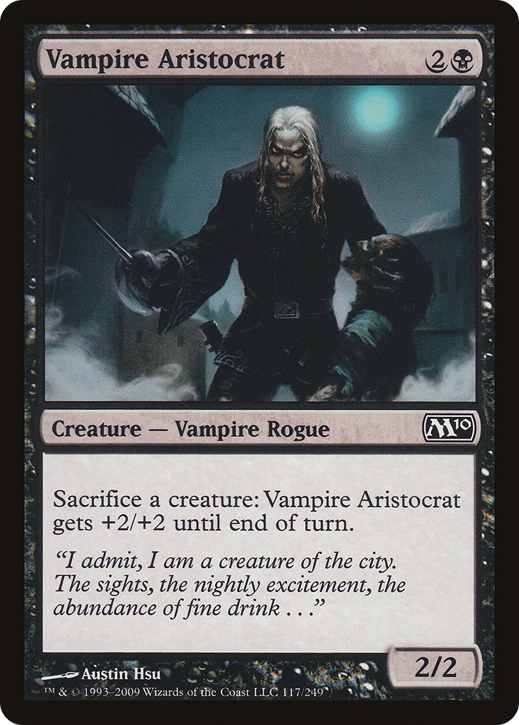 Vampire Aristocrat (117) - Magic 2010