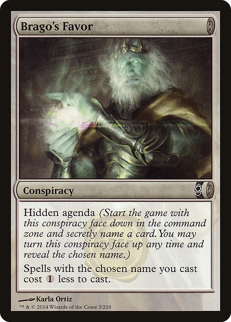 Brago's Favor (003) Foil - Conspiracy