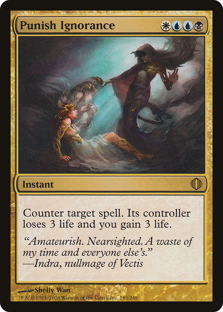 Punish Ignorance (183) - Shards of Alara