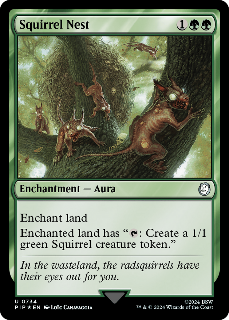 Squirrel Nest (Surge Foil) (734) Foil - Fallout