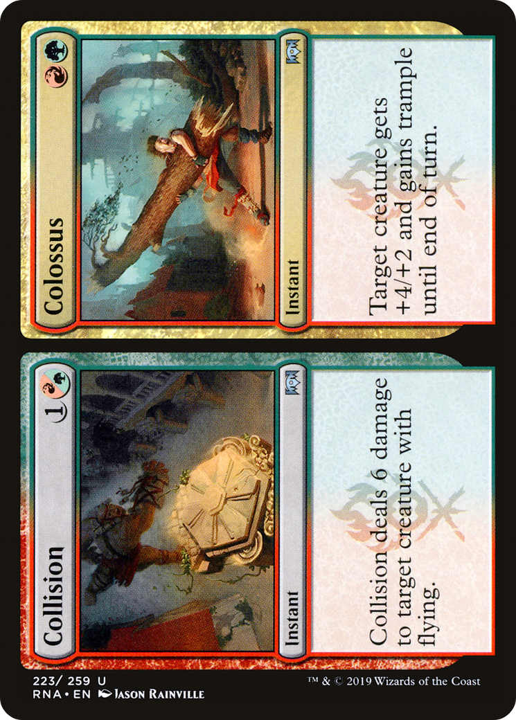 Collision // Colossus (223) - Ravnica Allegiance