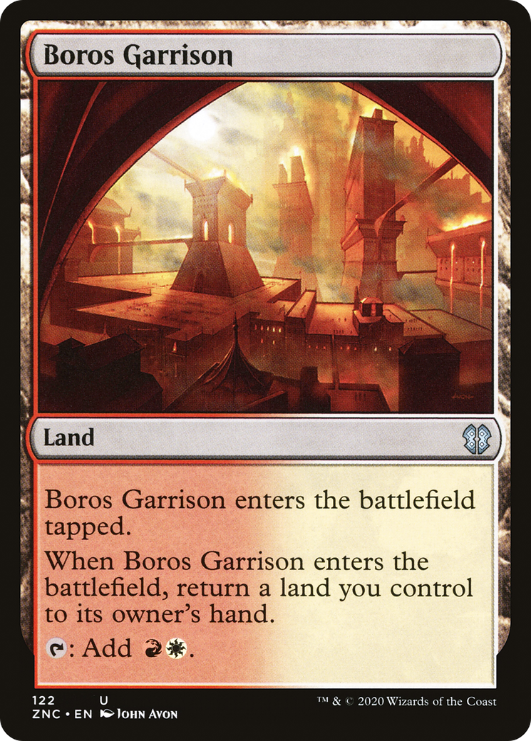 Boros Garrison (122) - Zendikar Rising Commander