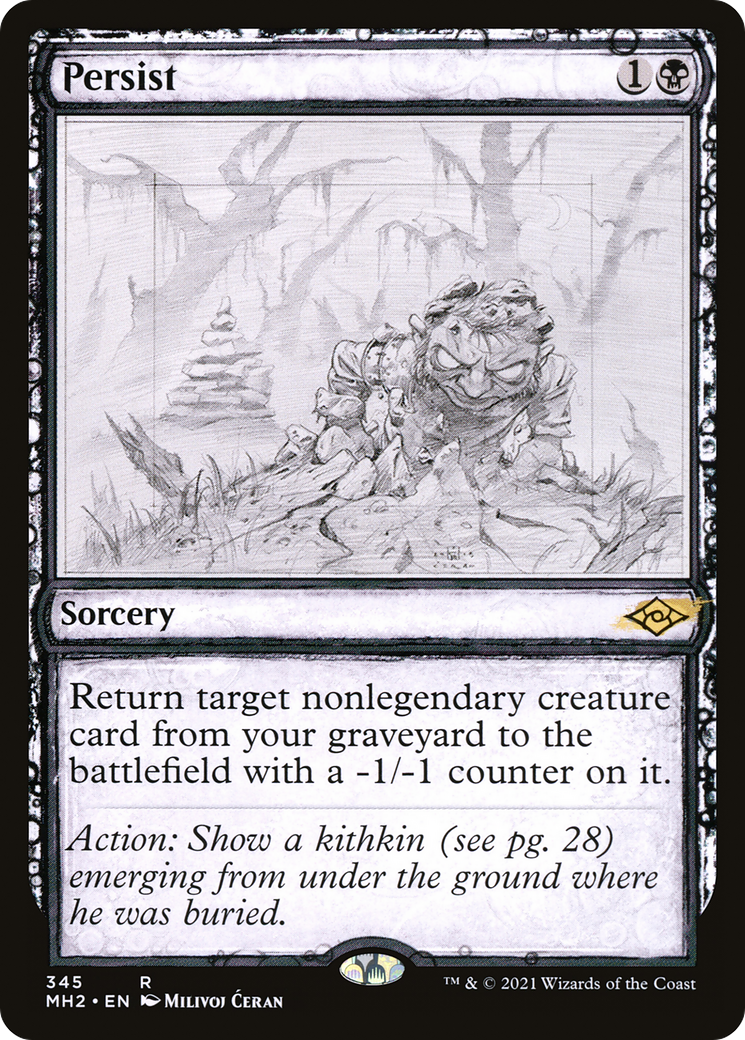 Persist (Showcase) (345) Foil - Modern Horizons 2