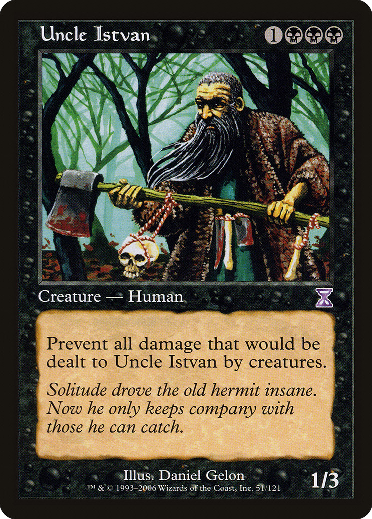Uncle Istvan (Retro) (051) Foil - Time Spiral Timeshifted