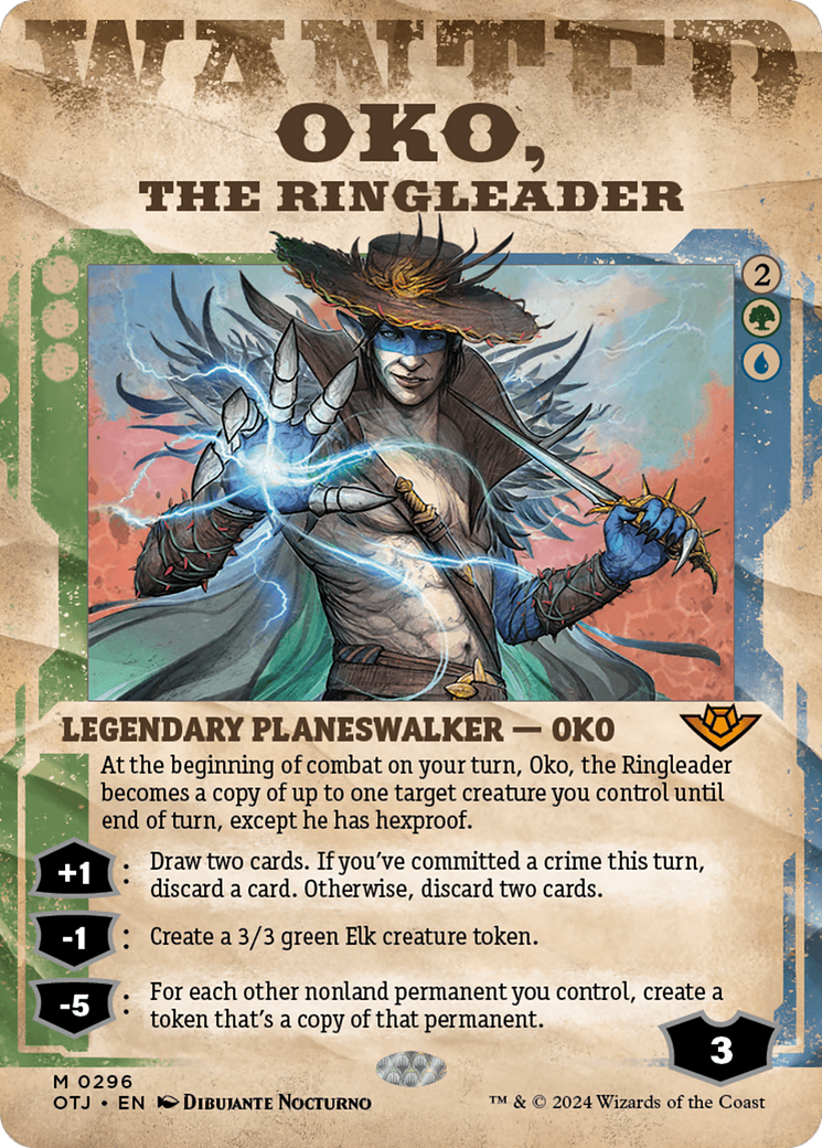 Oko, the Ringleader (Showcase) (296) - Outlaws of Thunder Junction