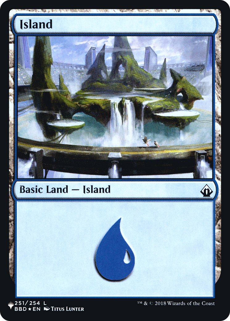 Island (BBD-251) Foil - The List