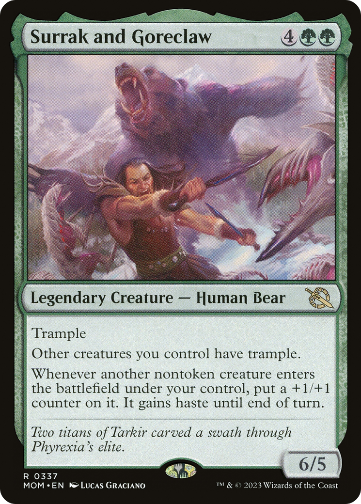 Surrak and Goreclaw (337) - March of the Machine