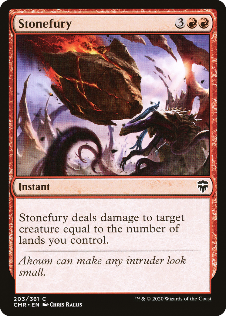 Stonefury (203) - Commander Legends