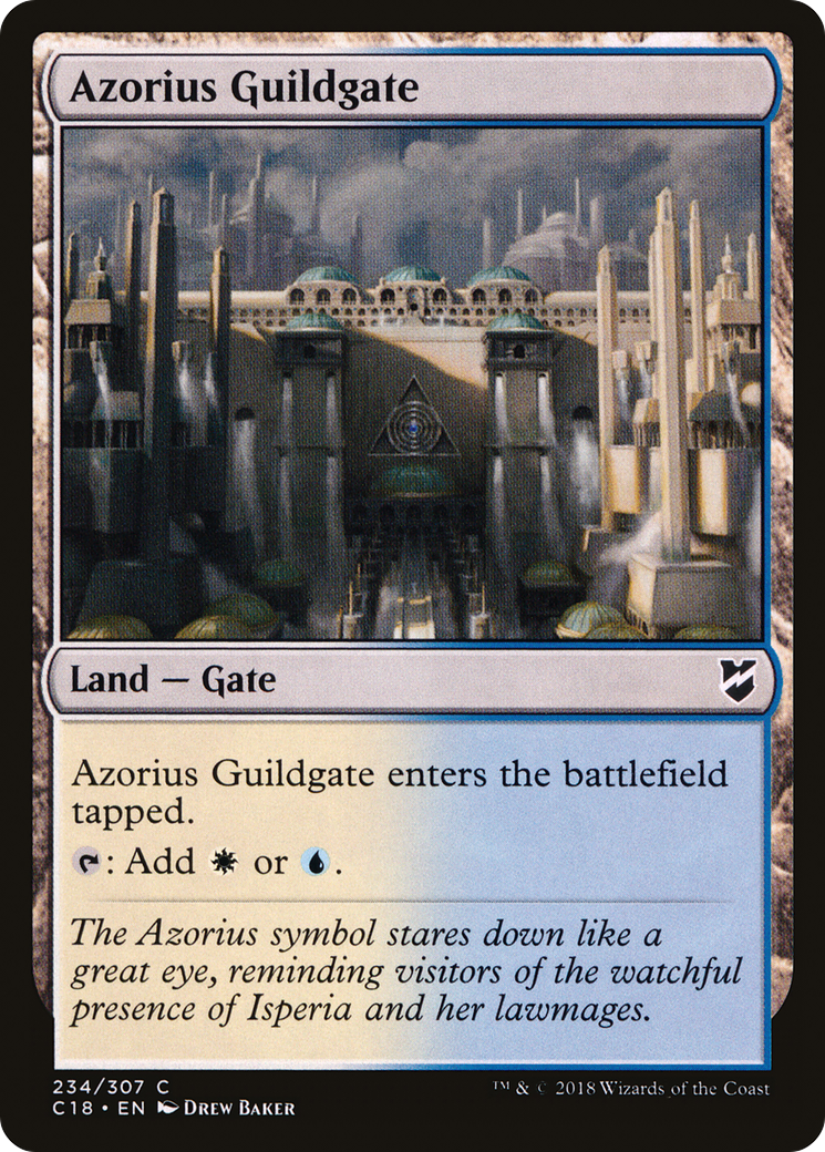 Azorius Guildgate (234) - Commander 2018