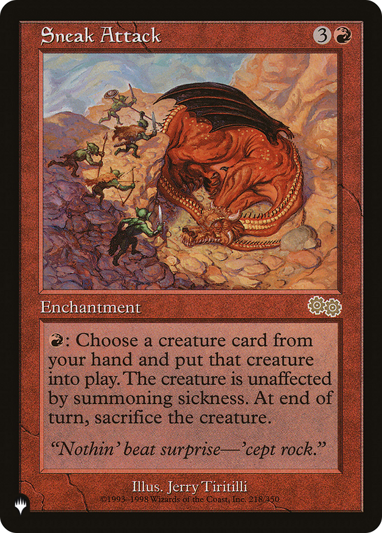 Sneak Attack (Retro) (218/350) - The List