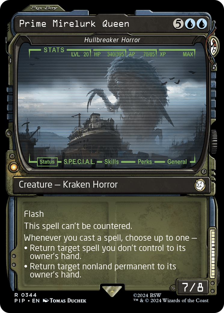 Prime Mirelurk Queen – Hullbreaker Horror (Showcase) (344) Foil - Fallout
