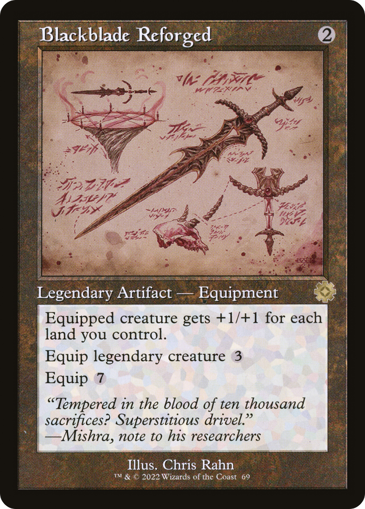 Blackblade Reforged (Retro) (069) - The Brothers' War Retro Artifacts