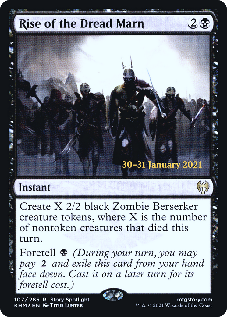 Rise of the Dread Marn (107) Foil - Kaldheim Promos