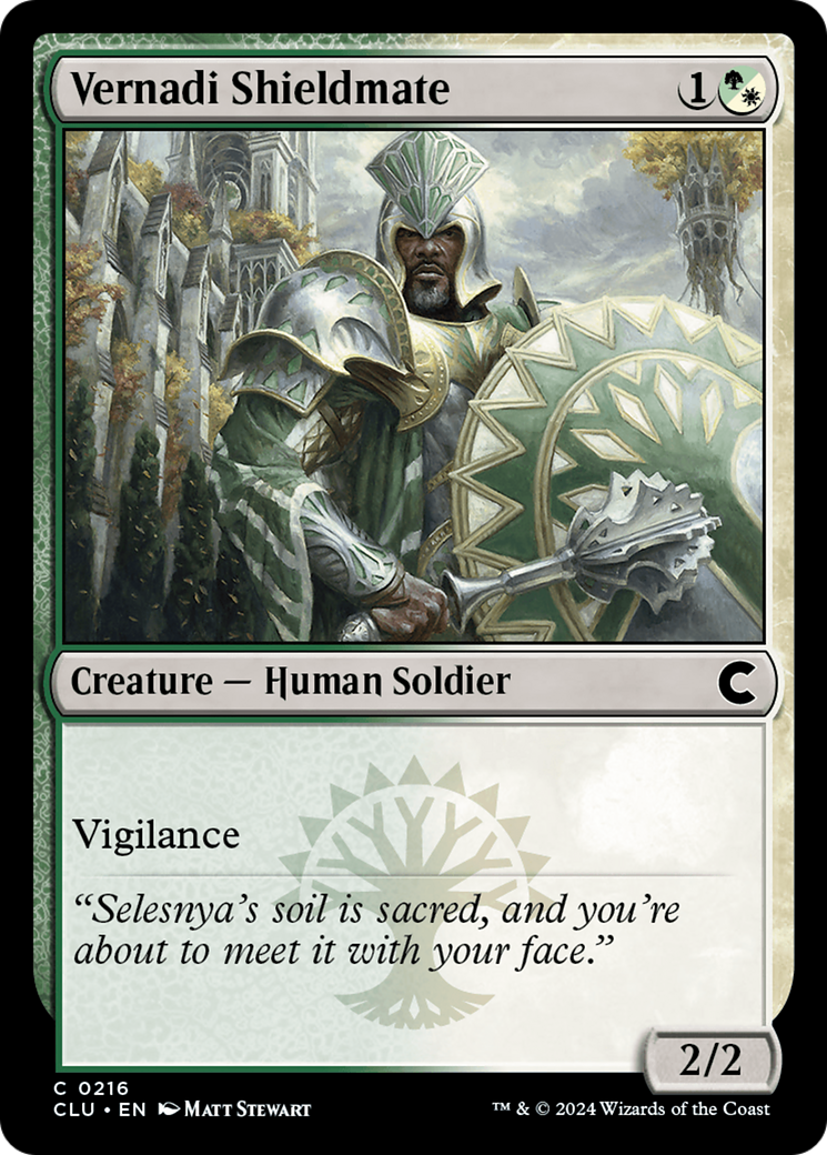 Vernadi Shieldmate (216) - Ravnica: Clue Edition