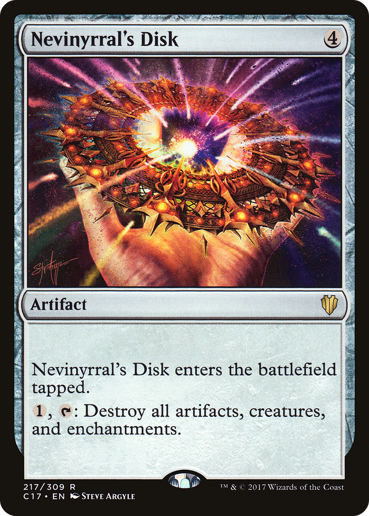 Nevinyrral's Disk (217) - Commander 2017