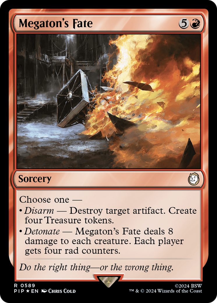 Megaton's Fate (Surge Foil) (589) Foil - Fallout
