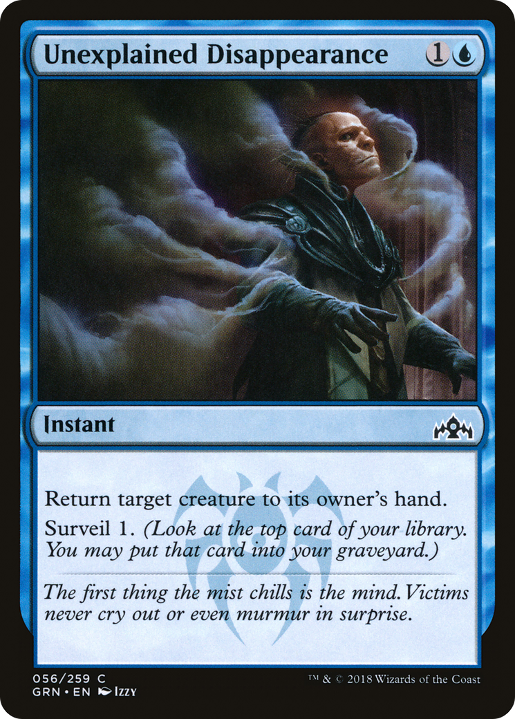 Unexplained Disappearance (056) Foil - Guilds of Ravnica