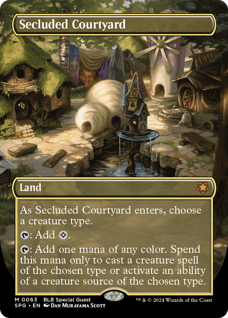 Secluded Courtyard (Borderless) (063) - Special Guests