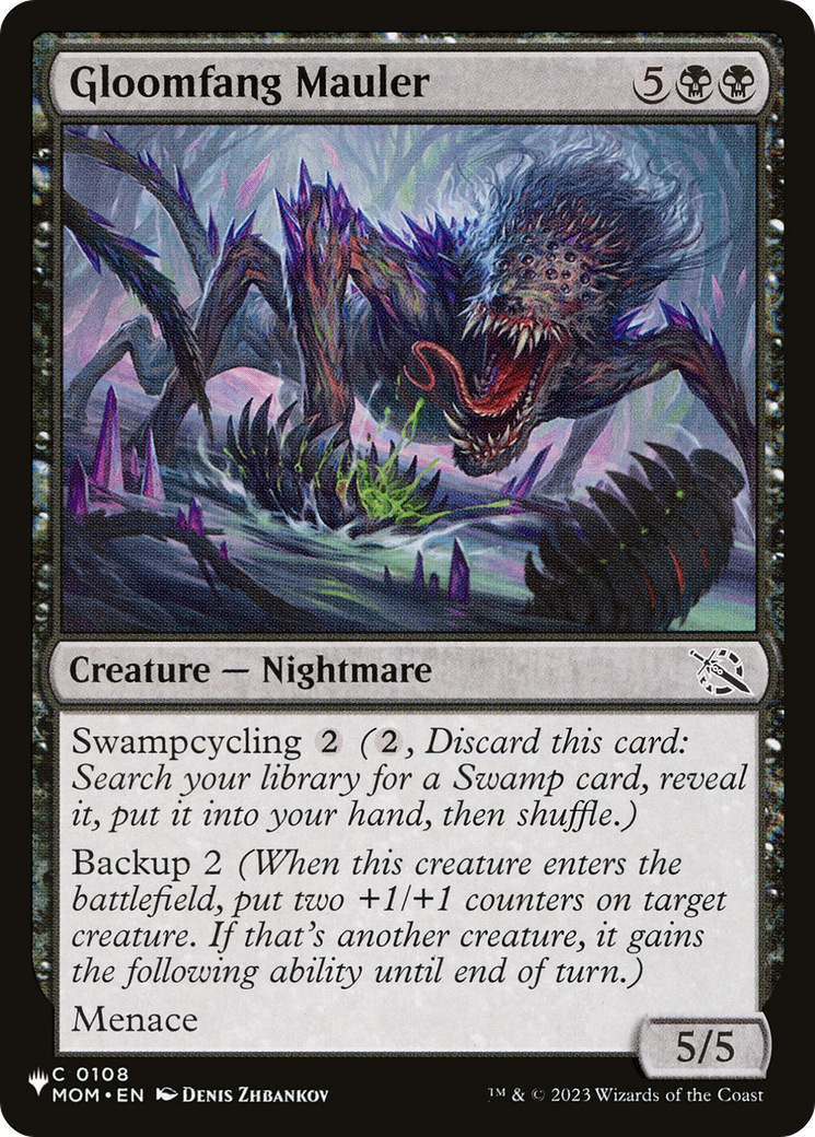 Gloomfang Mauler (MOM-108) - The List