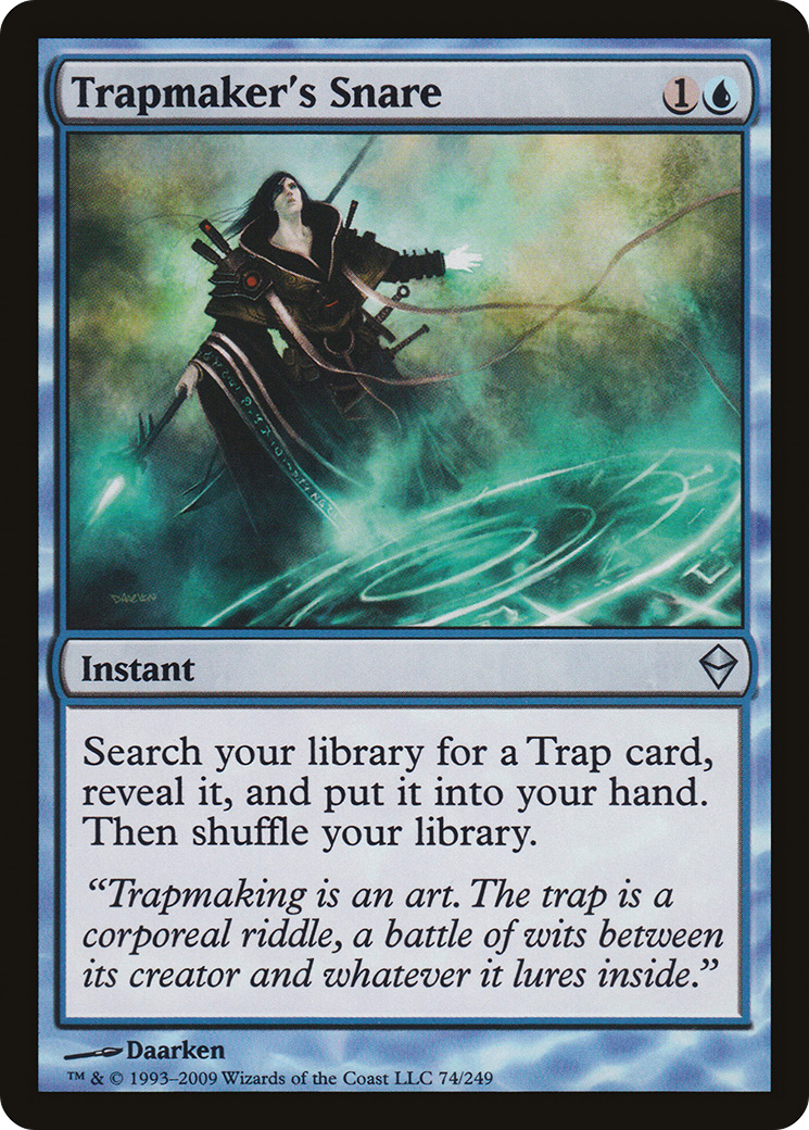 Trapmaker's Snare (074) Foil - Zendikar