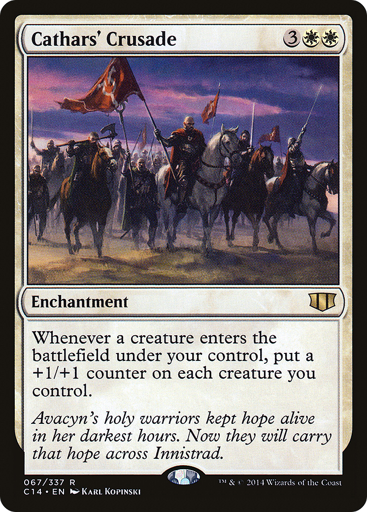 Cathars' Crusade (067) - Commander 2014