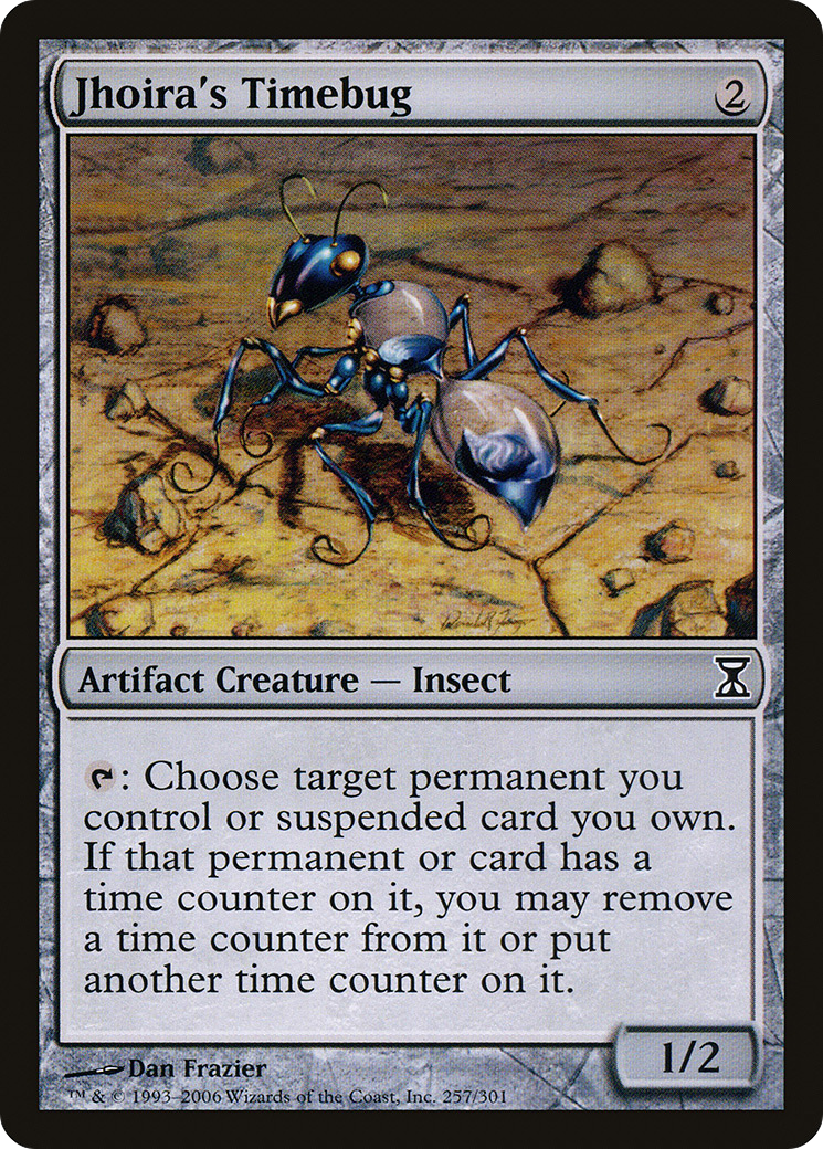 Jhoira's Timebug (257) Foil - Time Spiral