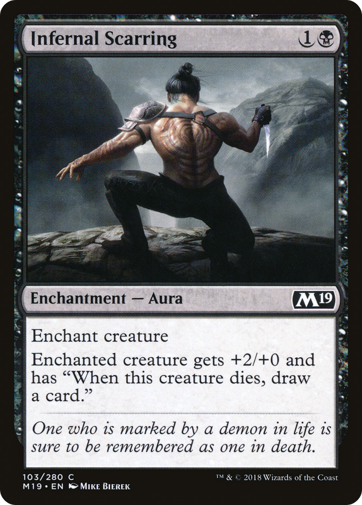 Infernal Scarring (103) - Core Set 2019