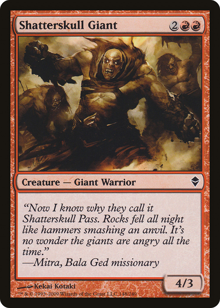 Shatterskull Giant (148) - Zendikar