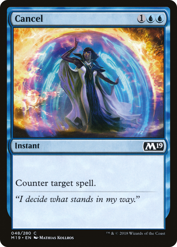 Cancel (048) - Core Set 2019