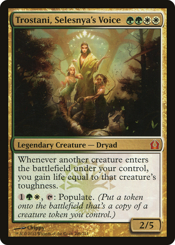 Trostani, Selesnya's Voice (206) Foil - Return to Ravnica