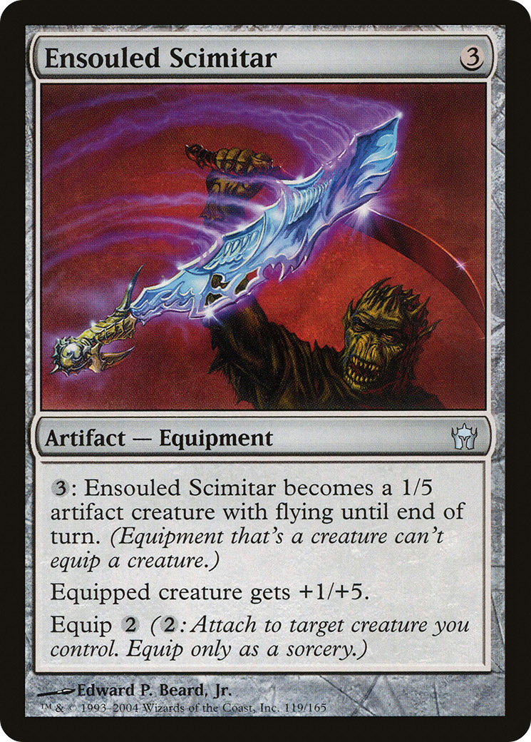 Ensouled Scimitar (119) - Fifth Dawn
