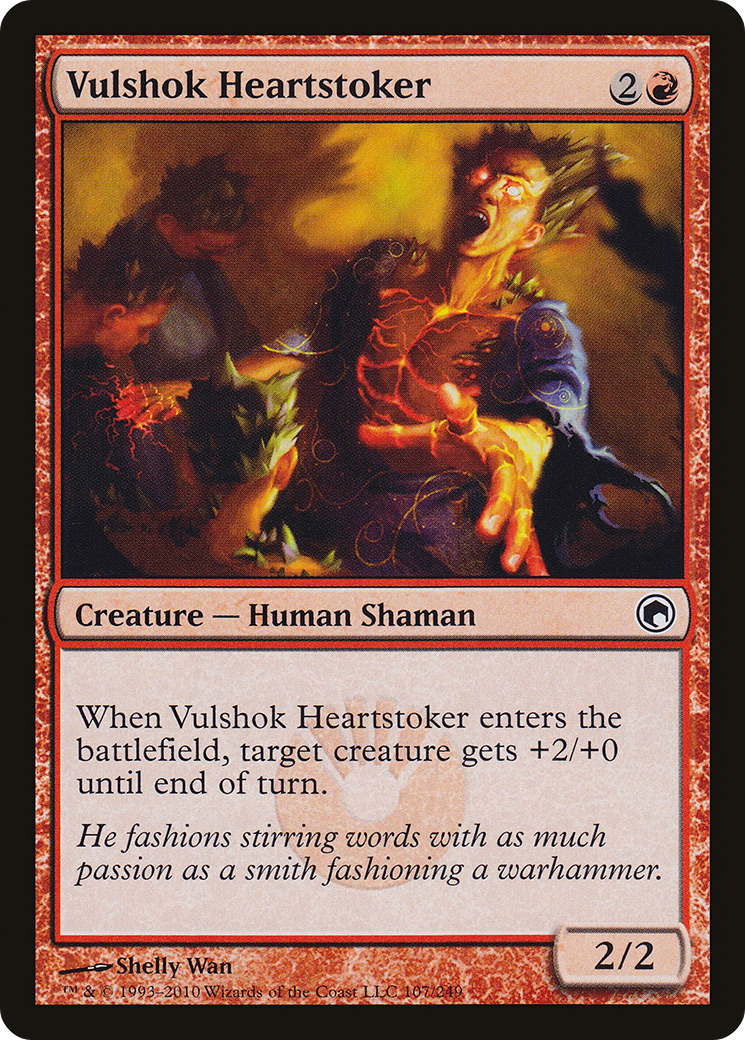 Vulshok Heartstoker (107) Foil - Scars of Mirrodin
