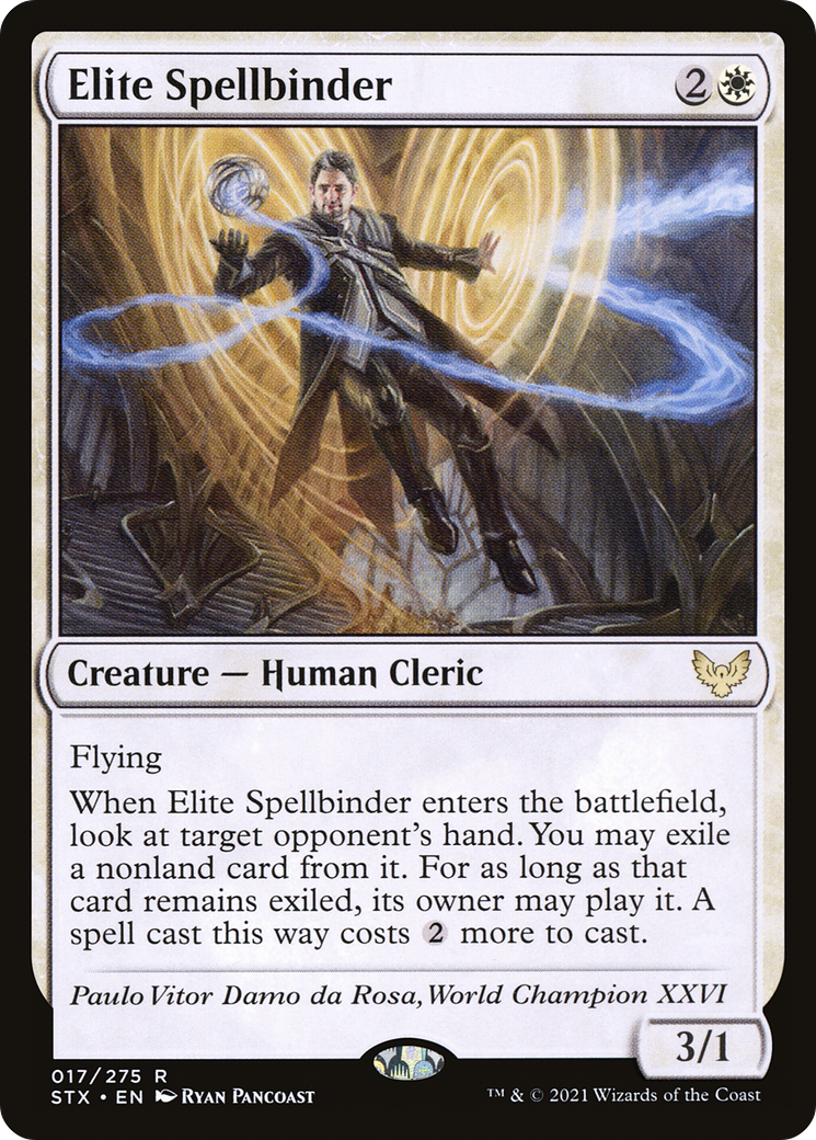Elite Spellbinder (017) Foil - Strixhaven: School of Mages