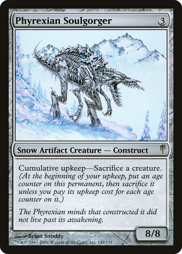 Phyrexian Soulgorger (141) - Coldsnap