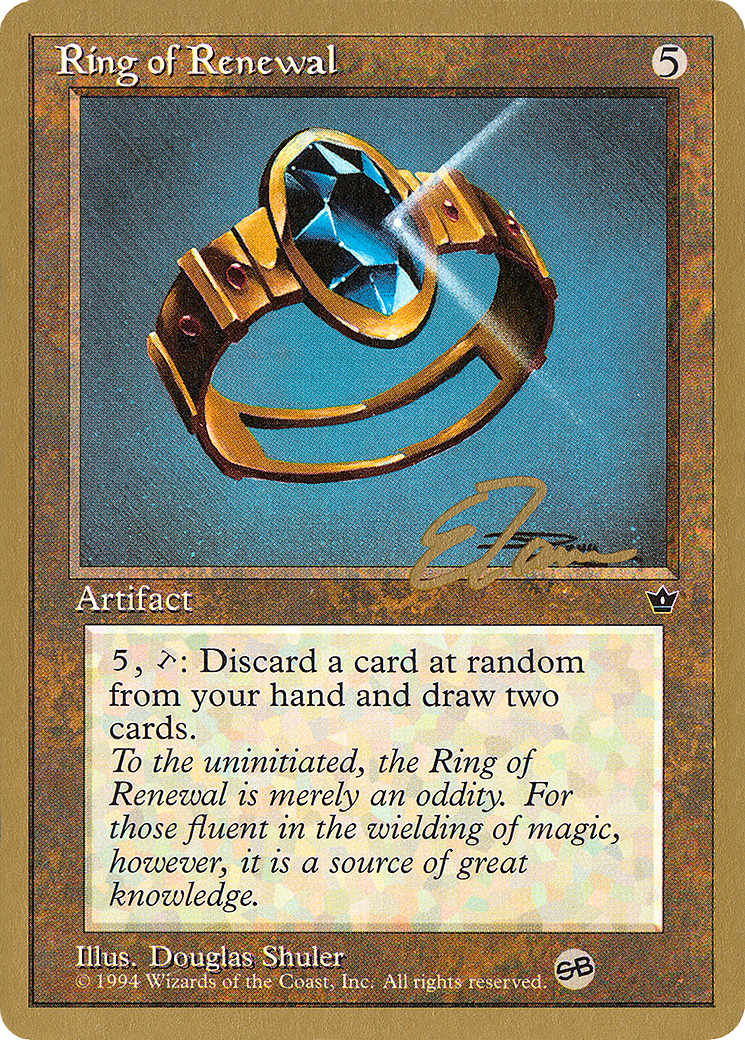 Ring of Renewal - 1996 Eric Tam (FEM) (SB) - Pro Tour Collector Set