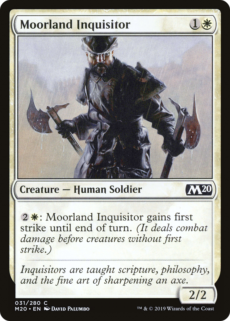 Moorland Inquisitor (031) - Core Set 2020