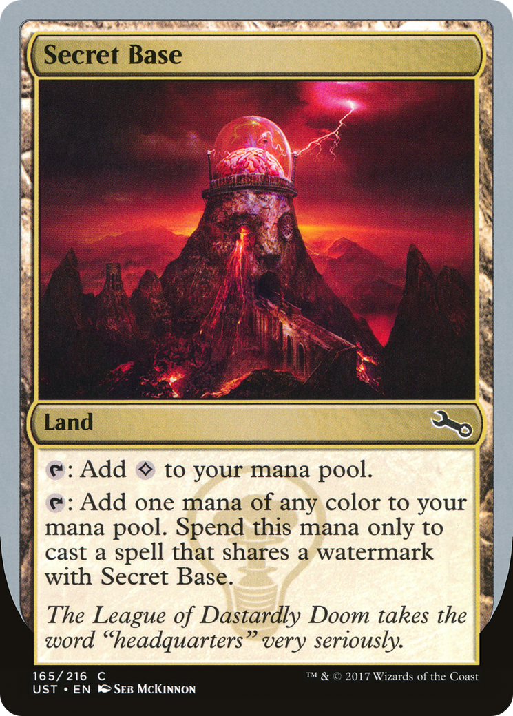 Secret Base (165c) Foil - Unstable