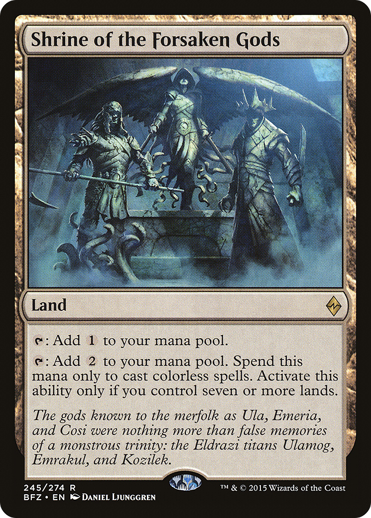 Shrine of the Forsaken Gods (245) - Battle for Zendikar