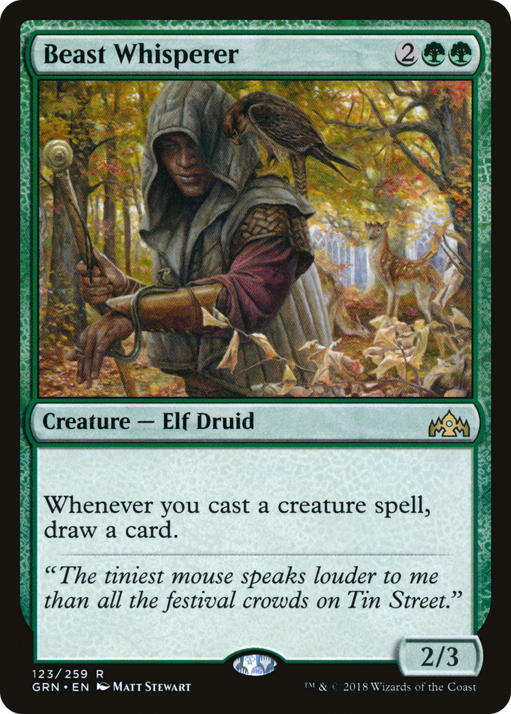 Beast Whisperer (123) Foil - Guilds of Ravnica